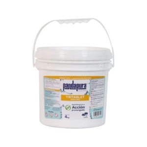 CUBETA DE CLORO TRITABLET PASTILLAS DE 3" 4 KG