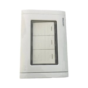 PLACA PARA INTEMPERIE CON 3 APAGADORES LEVITON