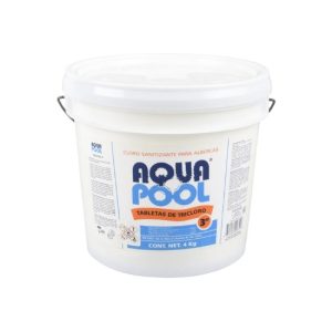 TABLETAS DE CLORO 3 PULGADAS 4 KG AQUA POOL
