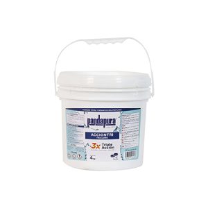 CUBETA 4 KG DE CLORO TRIPLE ACCION (PASTILLA PUNTOS AZULES)