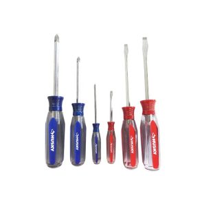 JUEGO DE DESTORNILLADORES ACERO HUSKY 6 PIEZAS