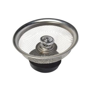 CANASTILLA MALLA CON TAPÓN 3.3 PULGADAS PLATA COFLEX