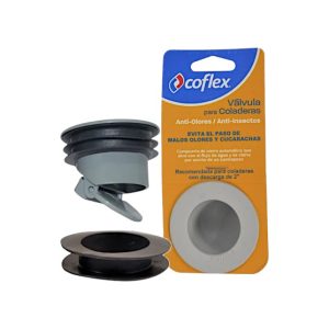 VÁLVULA ANTI OLORES DE 2 PULGADAS GRIS COFLEX