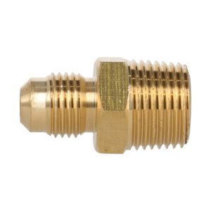 NIPLE TERMINAL 5/16 X 3/8 DE PULGADA DORADO COFLEX