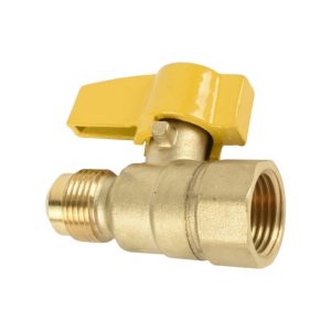 LLAVE DE CONTROL PARA GAS 1/2 X 1/2 PULGADA PARA SECADORA U BOILER COFLEX