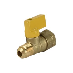 LLAVE DE CONTROL RECTA PARA GAS DE 1/2 X 3/8