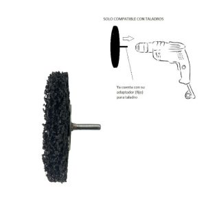 DISCO REMOVEDOR DE PINTURA USO PARA TALADRO MARCA 3M