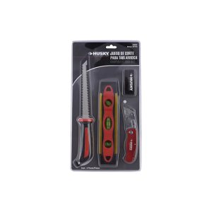 JUEGO DE CORTE PARA TABLAROCA 3 PIEZAS HUSKY