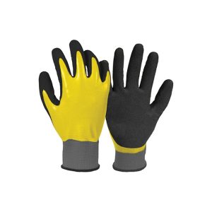 GUANTES DE NITRILO PARA TRABAJO RESISTENTES AL AGUA