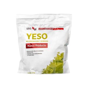 YESO DE CONSTRUCCIÓN Y ACABADOS BLANCO 1.5 KG REDIMIX
